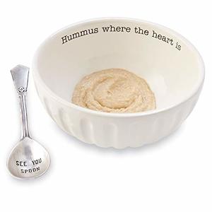 Mud Pie Hummus Bowl With Spoon
